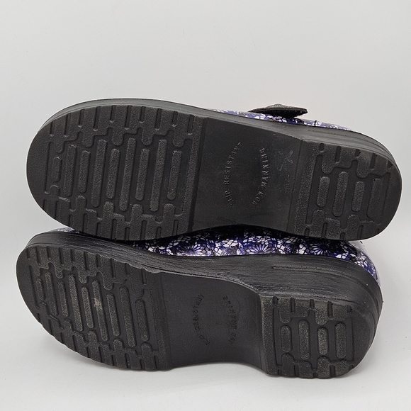 Easy works by Easy Street Floral slip resistant clogs size 9.5 - Picture 9 of 16